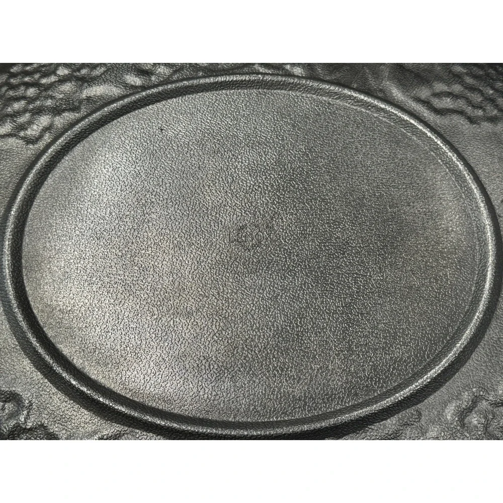 Lenox Grape Handled Pewter Serving Tray Platter 23 1/2” x 15 1/2” Charcuterie